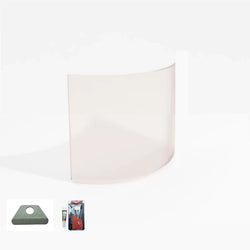 Arada 1484 glass kit with rope, clips and screws