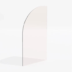 Eva UK 900 Gloucester (Revised) Half Arched Stove Glass