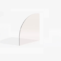 Jotul No.5 half arched stove glass