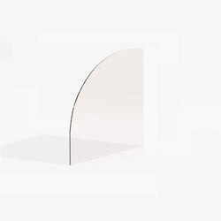 Jotul Peis 5 (Left Side Panel) Half Arched Stove Glass