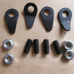 Heatsure Stove Glass Clips And Bolts (Set Of 4)