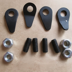 Heatsure Stove Glass Clips And Bolts (Set Of 4)