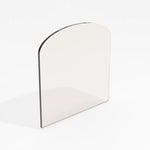 Clarke ZHR arched top stove glass