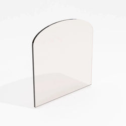 Clarke Carlton 111 arched top stove glass