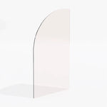 Ecostove SCG33 stove glass (half arch)