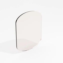 Sunrain DL008L stove glass which is arched on the top  and bottom