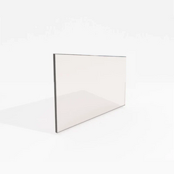 Vermont Dauntless Stove Glass has a rectangular shape