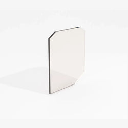 Hunter Herald 8 Slimline Double Door stove glass with three corners cut