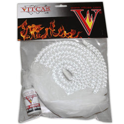 Vitcas white rope, glue and gloves kit 6mm